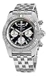 Breitling Men's AB011012/B967 Chronomat B01 Black Chronograph Dial Watch from Breitling