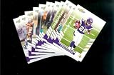 2007 Score Minnesota Vikings Team Set of 13 cards - Includes Adrian Peterson Rookie, Chester Taylor, Tarvaris Jackson and more -Shipped In Protective Storage Box!