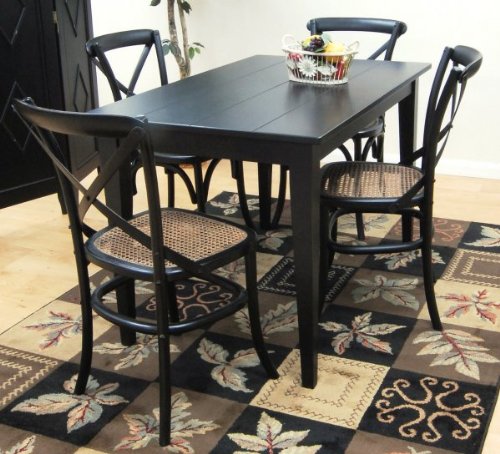 Carolina Cottage Prairie Dining Antique Black