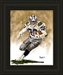 Dallas Cowboys Framed Emmitt Smith Dallas Cowboys Large Giclee NFL Football