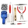 TRIXES Kit di riparazione orologi - utensili per la regolazione del cinturino e rimozione/chiusura della cassa