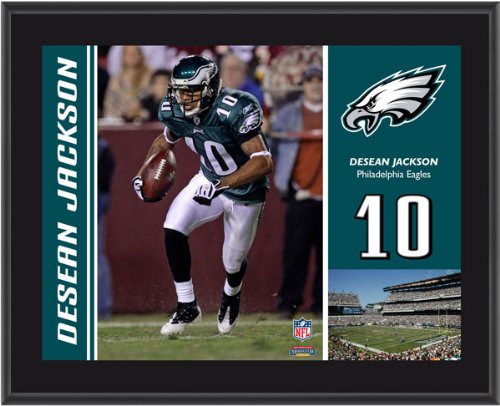 Mounted Memories Philadelphia Eagles Desean Jackson 10.5 x 13 Sublimated Plaque