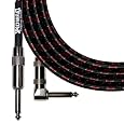 Spectraflex Original Series Right Angle Instrument Cable, 6 Foot, Red