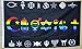 Coexist Rainbow Flag World Peace Love Human Rights Religious Gay Pride 3 x 5 Ft