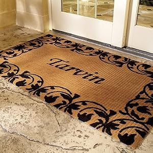 WATER & DIRT SHIELD ™ Personalized Nylon Door Mat - 23" x 35" - Frontgate