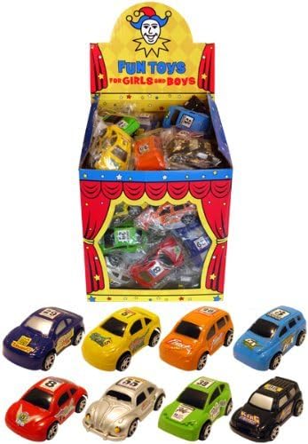 8 Pull Back Cars Toys / 8 Designs / Boys Party Bag Fillers / Lucky Dip Kids