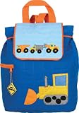 Construction quilted backpack by Stephen Joseph