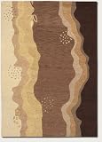 2'6 x 4'6 Couristan Oasis Desert Stream - 6159-0200 - Bronze-Mocha Rectangular