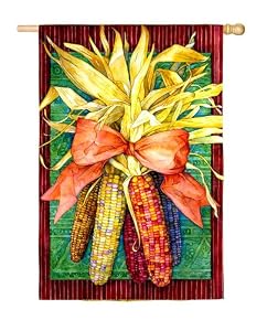 Regular Sized Flag Indian Corn
