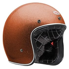 Bell Custom 500 Helmet - Large/Orange Flake