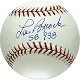 Lou Brock MLB Baseball w/ 938 Insc.