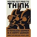 1art1 40721 Futurama - Don't Think Poster (91 x 61 cm)