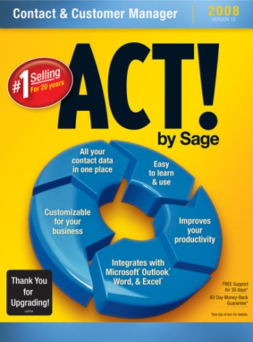 ACT! By Sage 2008 10.0 Upgrade