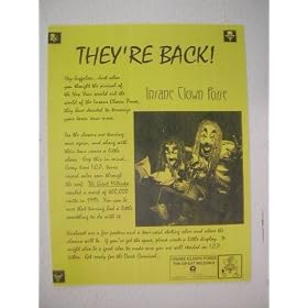 Insane Clown Posse Handbill Poster The Great Milenko