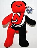 NEW JERSEY DEVILS OFFICIAL NHL LARGE LOGO 8IN SPECIAL FABRIC HOCKEY PLUSH TEDDY BEAR