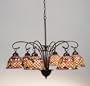 Meyda Tiffany 18634 6-Light Chandelier, Mahogany Bronze