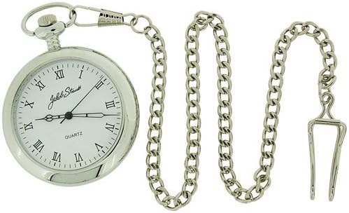 Jakob Strauss Gents Roman Numeral Open Face Pocket Watch JAST11