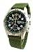 Seiko SND377P2 - Military - Quartz - Chronographe - Lunette d'Orientation - Acier Inoxydable - Guichet Date - Verre Hardlex Crystal - Etanchéité 100 mètres de profondeur - Bracelet Nylon à boucle Ardillon
