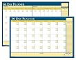 House of Doolittle 30/60 day Laminated Non-Dated Planner with Write on/Wipe off feature, 36 x 24 Inch, Recycled (HOD631)