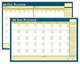 House of Doolittle 30/60 day Laminated Non-Dated Planner with Write on/Wipe off feature, 36 x 24 Inch, Recycled (HOD631)