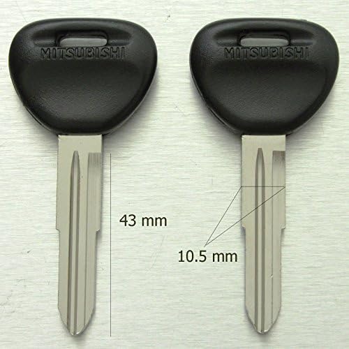 Mitsubishi GTO Magna Montero Pajero Starwagon Verada Triton L200 MK blank key.