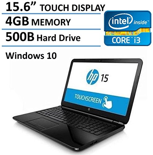 HP Pavilion 15 (2016 New Model) Touchscreen 15.6-inch High Performance Laptop, Intel Core i3-5020U 2.2GHz, 4GB RAM, 500GB HDD, HDMI, DVD/CD Drive, Webcam, Wifi, Windows 10 64bit