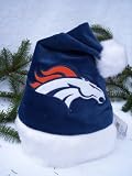 DENVER BRONCOS BABY INFANT STADIUM SANTA HAT0-6 MONTHS