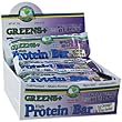 Protein Bar Wild Berry Flavor by Greens Plus - Box of 12 Bars