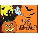 Happy Halloween Postage Stamps