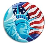 Round Statue of Liberty Cake Topper PopTop