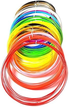 Goxi 20 Colors 3d Printing Pen Printer ABS Filament Consumables Plastic Rubber Consumables Material 1.75mm 10m/colors