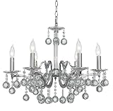 Vienna Full Spectrum Crystal Ball 24 Wide Chandelier