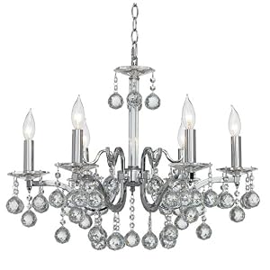 Vienna Full Spectrum Crystal Ball 24 Wide Chandelier