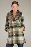 Juicy Couture - Juicy Couture Best in Show Vintage Plaid Coat