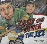 Casey and Derek on the Ice