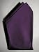 Apparel : Classic Eggplant Silk Handkerchief, 100% Silk - by Royal Silk