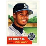 Seattle Mariners Ken Griffey, Jr. '53 Lithograph