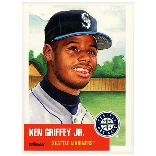 Seattle Mariners Ken Griffey, Jr. '53 Lithograph