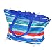 Oversized Beach / Pool Tote - Platinum Series with Zipper / Pocket