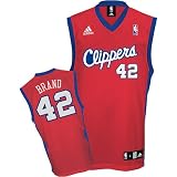 adidas Los Angeles Clippers Elton Brand Youth (sizes 8-20) Replica Road Jersey