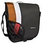 Brenthaven Switch MB Canvas Macbook Messenger Bag (Black w/red stripe/brown)