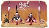 一秀 作 ひな人形 木目込 雛人形 親王飾 20-1号
