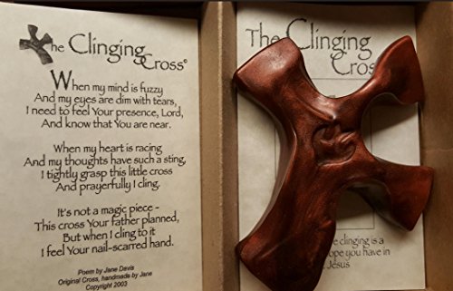 The Clinging Cross - Matte Mahogany