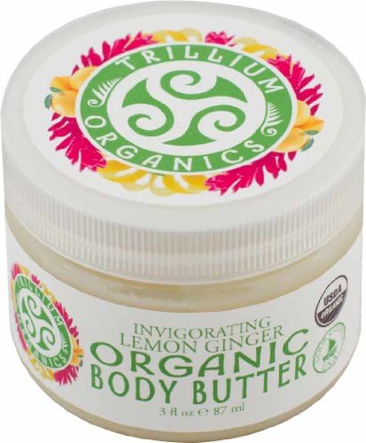 Trillium Body Butter - Natural Lemon Ginger - 3 Ounce