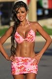 Sunset Skirted Underwire - Sunset Palms Color