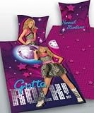 Produkt-Bild: Herding 446440050 Bettw&auml;sche Hannah Montana, 80 x 80 cm +135/200 cm, Linon