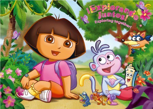 Imagen 2 de Ravensburger 5280 Dora la Exploradora - Puzzle gigante (24 piezas)