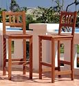 2 - Eco Friendly Valencia Indoor or Outdoor Patio Bar Stools