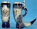Zoeller & Born Beer Stein German Horn with Pewter Lid BSG19-1546201