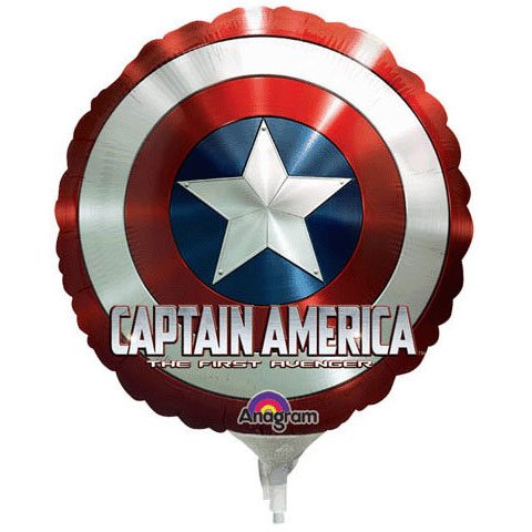 Captain America Mini Anagram Balloons